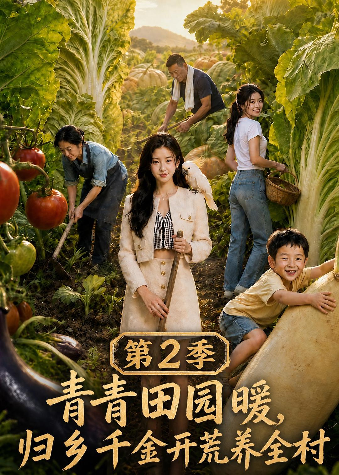 青青田园暖，归乡千金开荒养全村第二季