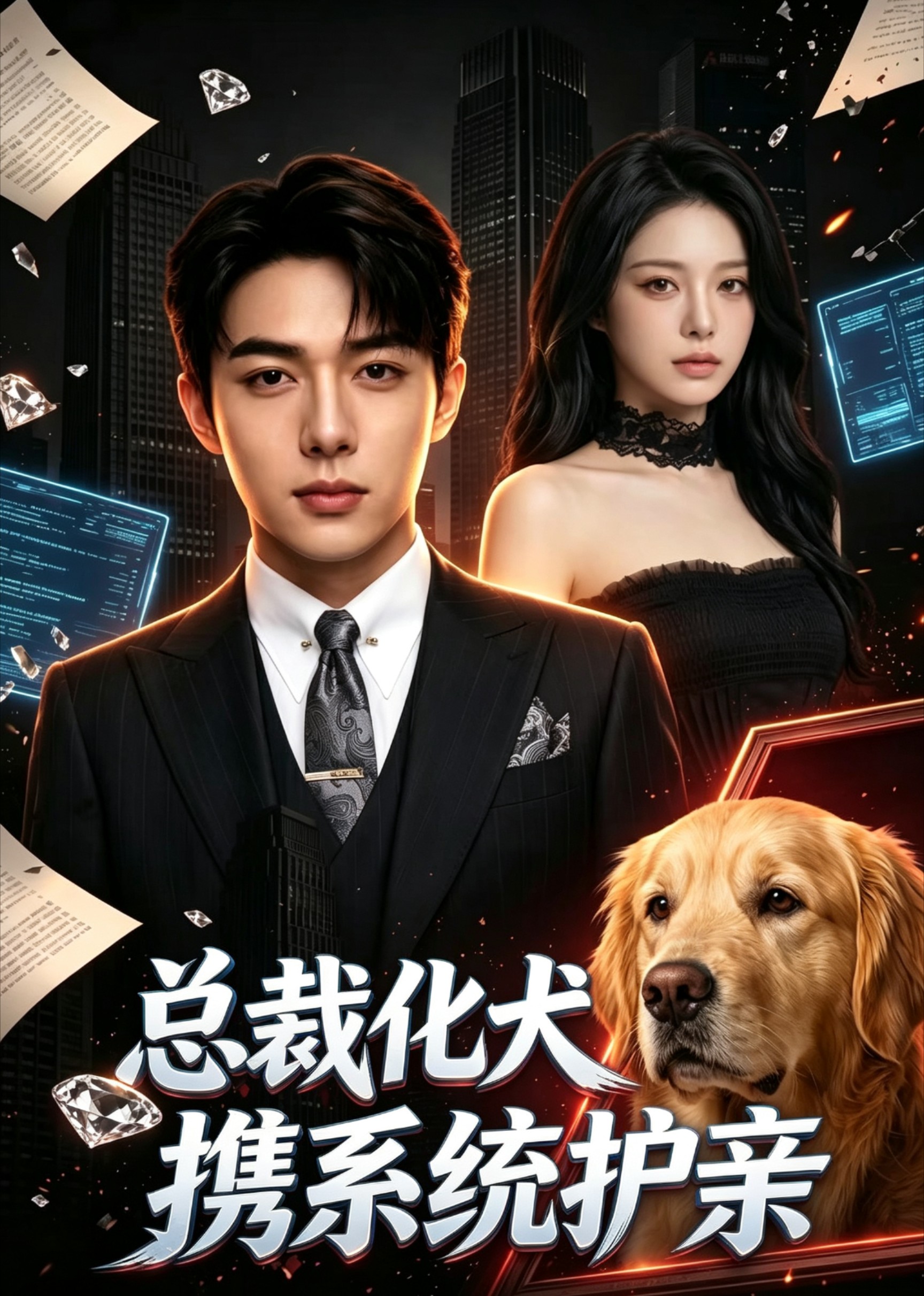 总裁化犬携系统护亲