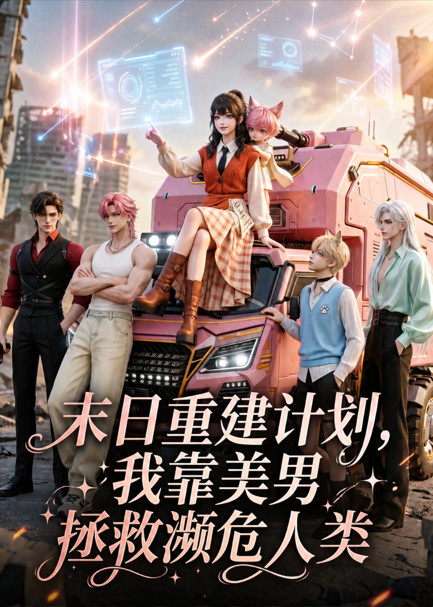 末日重建计划，我靠美男拯救濒危人类